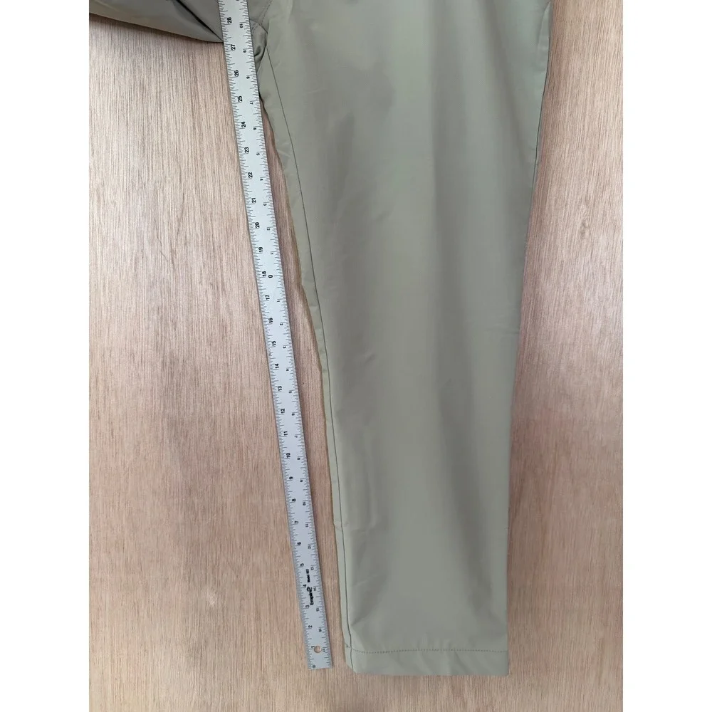 Banana Republic Mens Beige Straight Leg Technical Pants 36x29